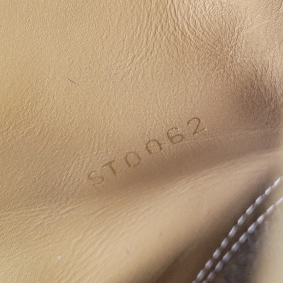 LOUIS VUITTON Brown Lace Up Leather Boots Mens Sz 7.5 - Picture 7 of 14